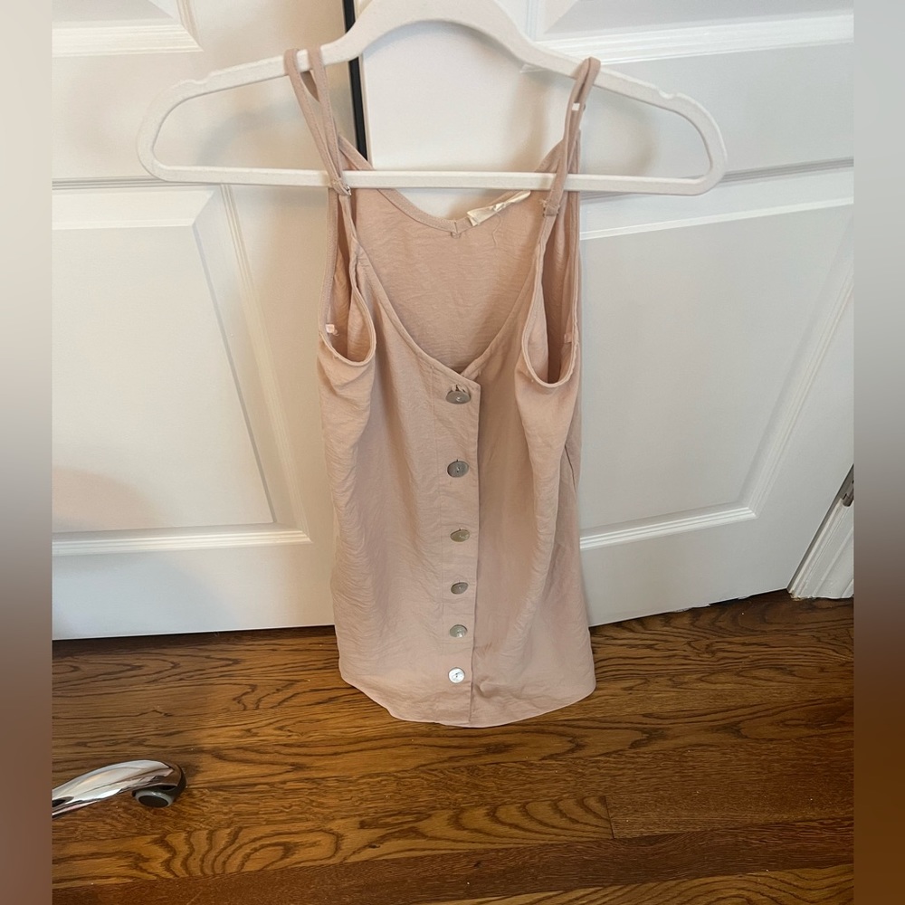 Top Shop Button Front Mini Slip Dress